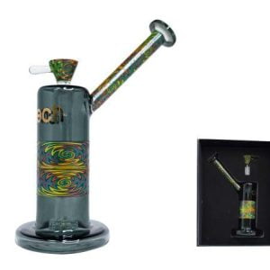 Cheech Multicolor Bubbler With Gift Box