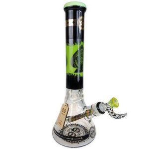 Cheech CHE-190 Milky Green Protect The Crest Beaker