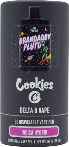 Cookies Delta 8 Vape Pen 3gm Grandaddy Pluto Indica Hybrid - Best ...