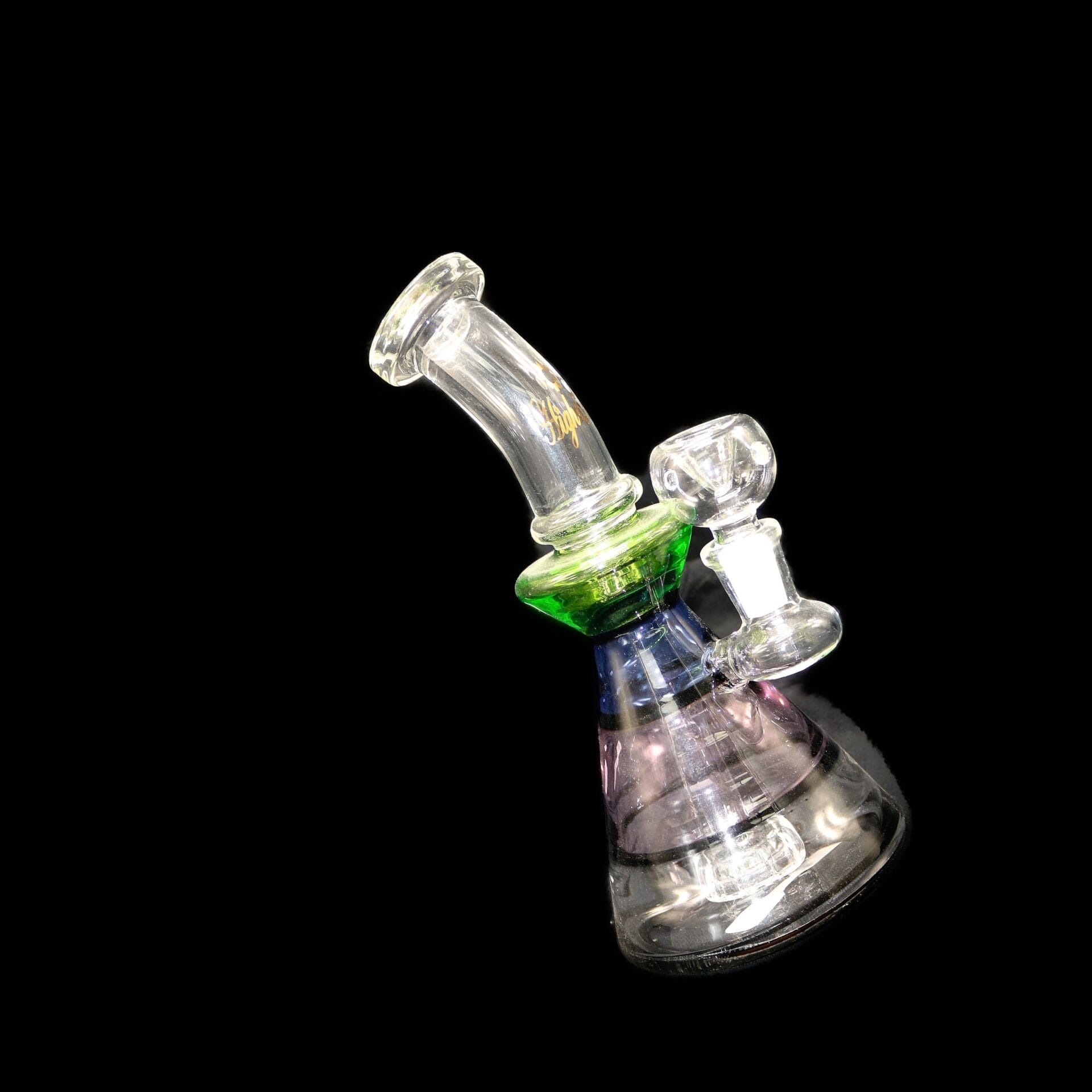 Water Pipe 8inch Multi Color Stripes W/Bottom Perk - Best Wholesale ...