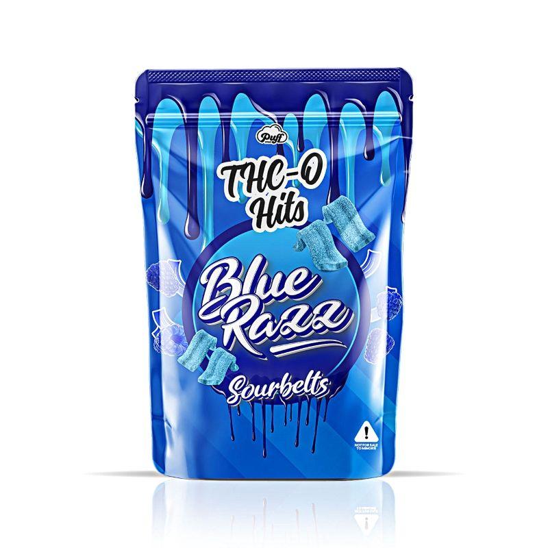 THC-O Hits Sour Belts Blue Razz 10 Pack Display - Best Wholesale Smoke ...