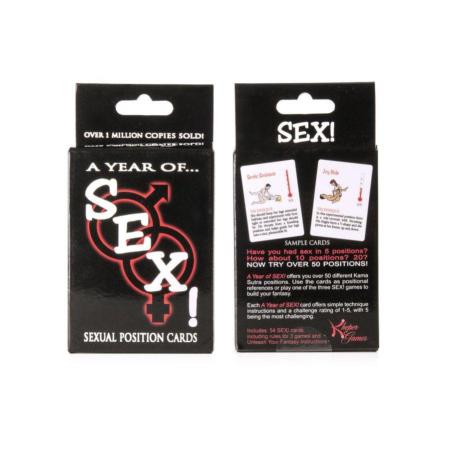 Sex! Card Game – A Year Of Sex - Best Wholesale Smoke Shop in USA