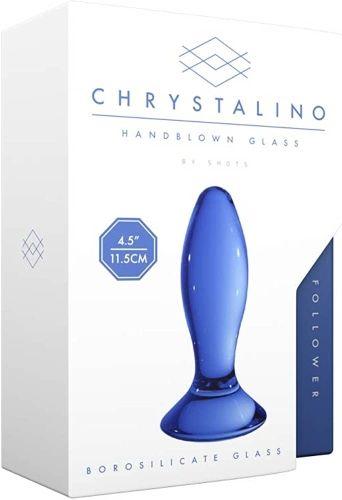 Chrystalino Hand Blown Glass Butt Plug Follower